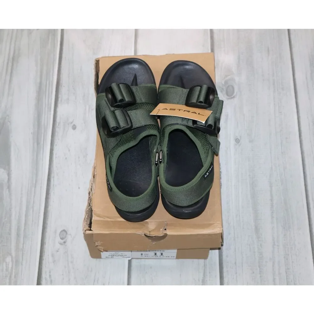 NEW Astral PFD Sandals Kayak Rafting Terrain Outdoor Shoes Cedar Green Men's 11